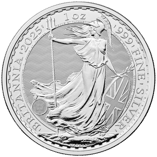 2025 Great Britain Silver Britannia 1oz BU