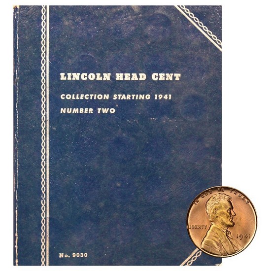 (1941 - 1958)* Lincoln Wheat Cent Short Set G/VG Condition