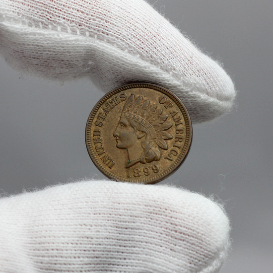 1899 Indian Head Cent AU/BU Condition