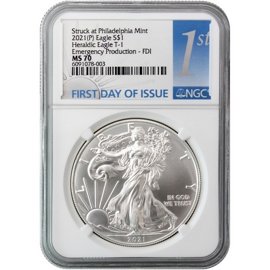 アンティークコイン 銀貨 2020 S AMERICAN SILVER EAGLE NGC MS70