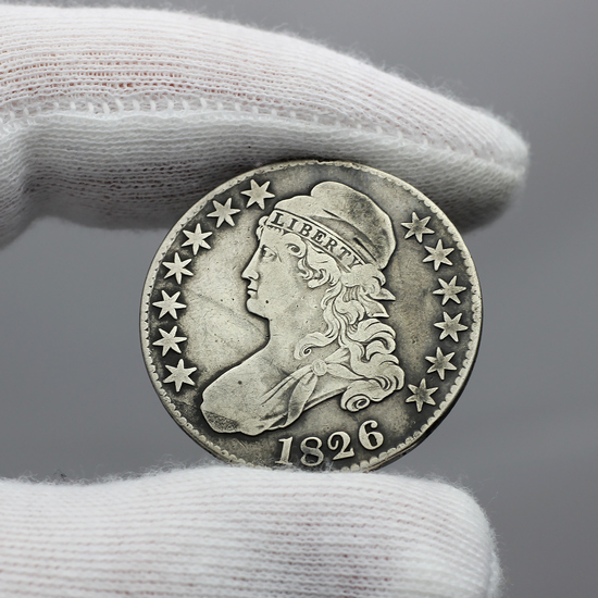 1826 Capped Bust Half Dollar in VG/F Condition