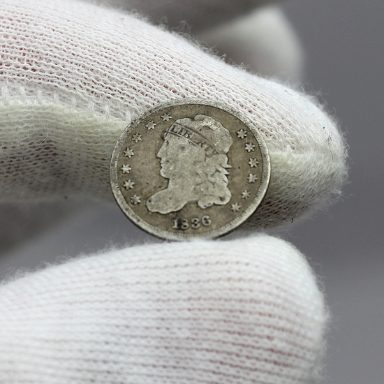 1836 Capped Bust Dime in VG/F Condition