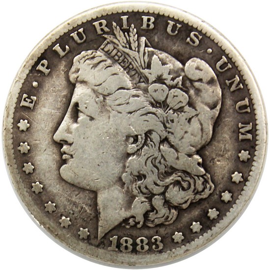 1883 S Morgan Silver Dollar VG/VF Condition