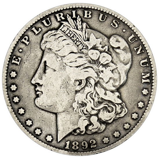 1892 O Morgan Silver Dollar VG/VF Condition