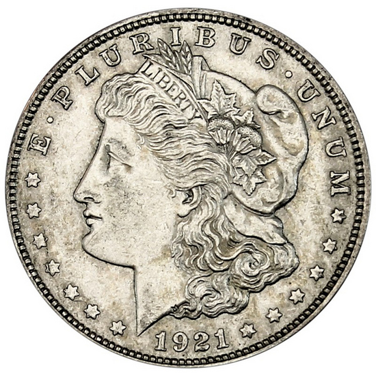 1921 Morgan Silver Dollar XF/UNC Condition