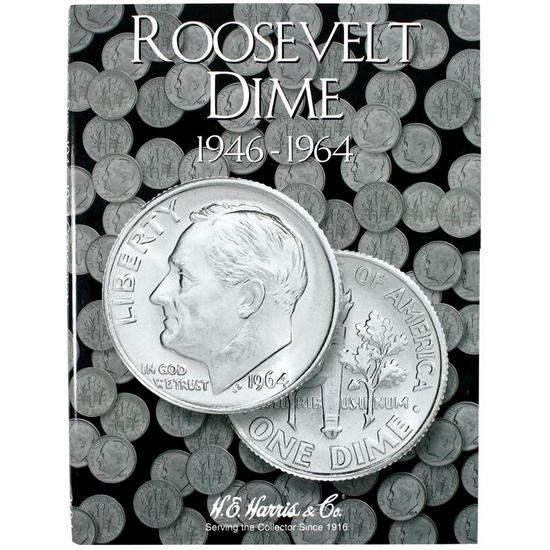 Harris Roosevelt No. 1 Dime Folder 1946-1964