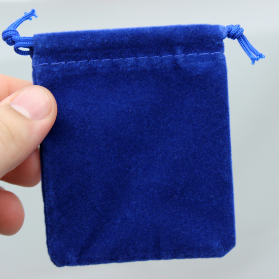 Small Velvet Chards Coin Pouch