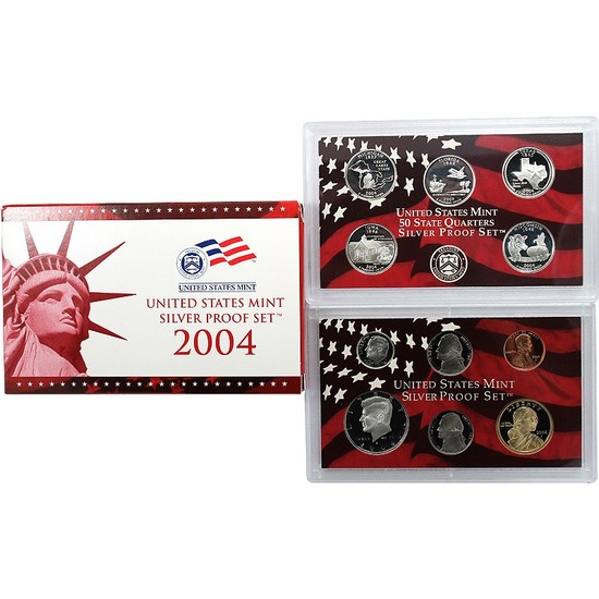 2004 S Silver Proof Set