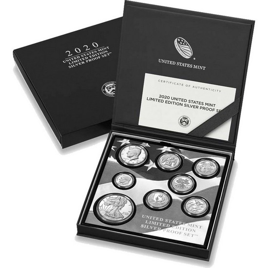 2020 US Limited Edition Silver Proof Set SilverTowne