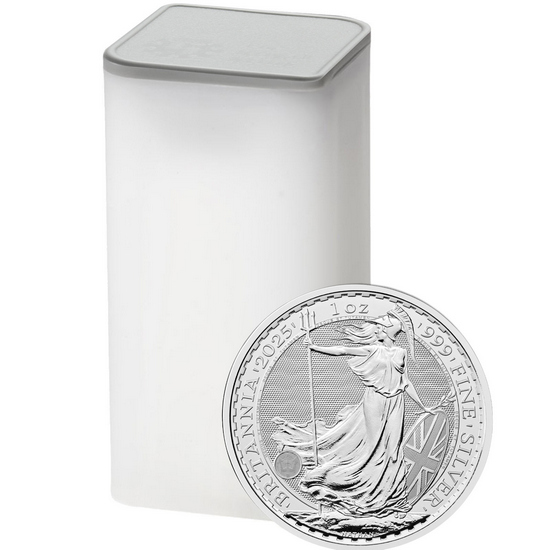 2025 Great Britain Silver Britannia 1oz BU 25pc