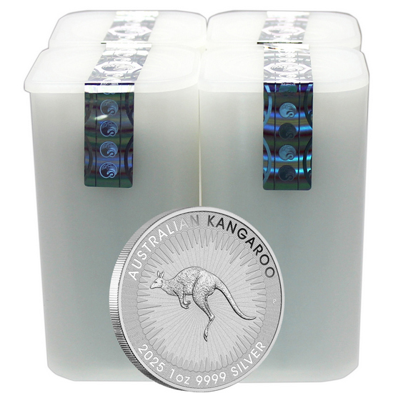 2025 P Australia Silver Kangaroo 1oz BU 100pc