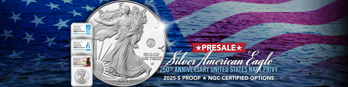 2025 Navy Privy Silver American Eagle Proof Coins NGC Certified 2025 Navy Privy Silver American Eagle Proof Coins NGC Certified